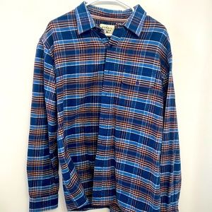 The Normal Brand Flannel, Size Large.